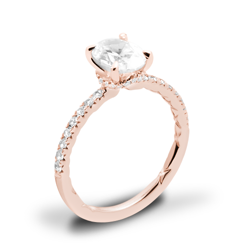 A. Jaffe ME2175Q Classics Diamond Engagement Ring