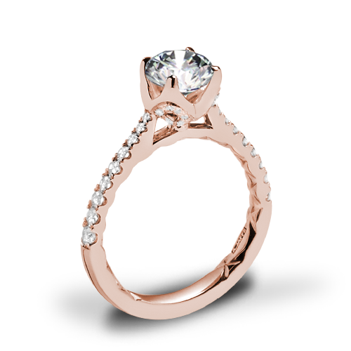 A. Jaffe ME2252Q Diamond Engagement Ring