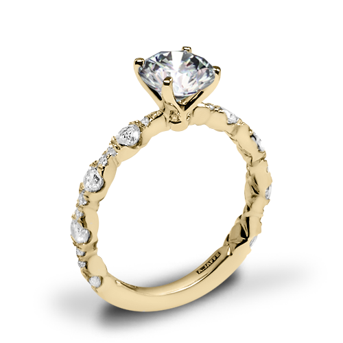 A. Jaffe ME2303Q Diamond Engagement Ring