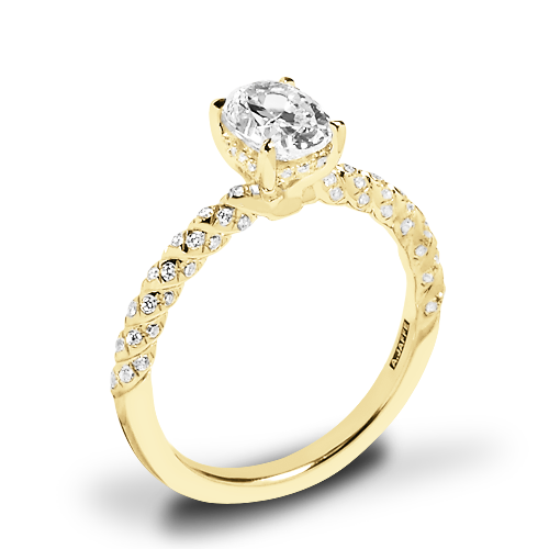 A. Jaffe MES867 Seasons of Love Diamond Engagement Ring