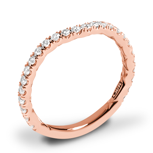 A. Jaffe MR1850Q Classics Diamond Wedding Ring