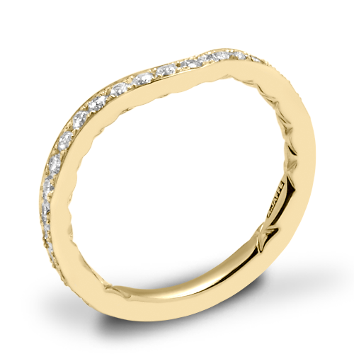 A. Jaffe MR2256Q Diamond Wedding Ring
