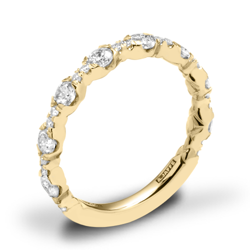 A. Jaffe MR2303Q Diamond Wedding Ring
