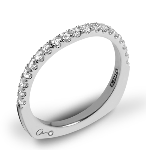 A. Jaffe MRS576 Metropolitan Diamond Wedding Ring