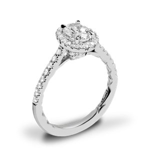 A. Jaffe ME2181Q Seasons of Love Halo Diamond Engagement Ring