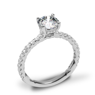 A. Jaffe ME1865Q Classics Diamond Engagement Ring