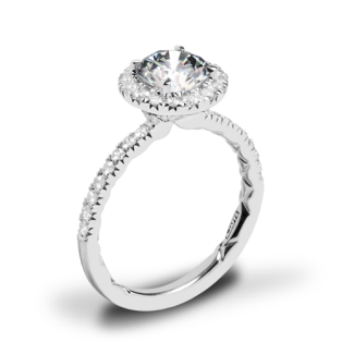 A. Jaffe ME2167Q Classics Halo Diamond Engagement Ring