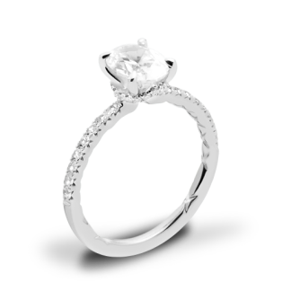 A. Jaffe ME2175Q Classics Diamond Engagement Ring