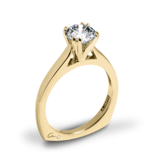 A. Jaffe MES166 Classics Solitaire Engagement Ring