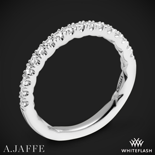 A. Jaffe MR2141Q Diamond Wedding Ring