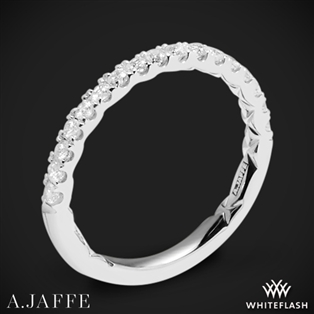A. Jaffe MR2252Q Diamond Wedding Ring