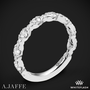 A. Jaffe MR2303Q Diamond Wedding Ring
