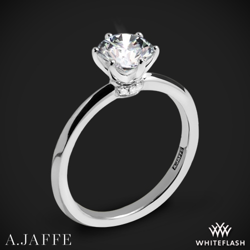 A. Jaffe ME1689 Classics Solitaire Engagement Rin | 5484 A. Jaffe ME1689 Classics Solitaire Engagement Rin | 5484