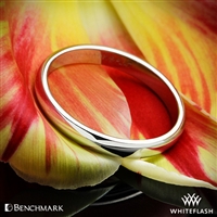 Benchmark Half Round Wedding Ring