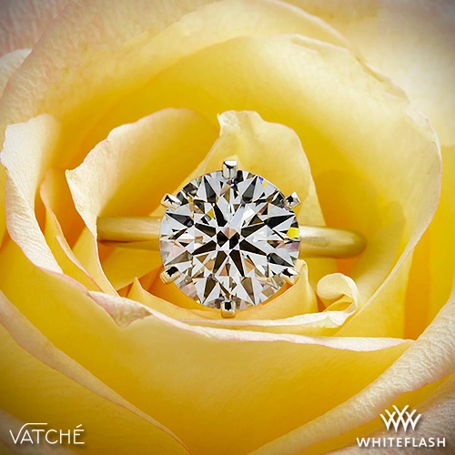 Vatche U-113 6-Prong Solitaire Engagement Ring