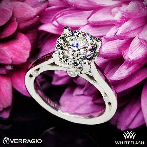 2.05ct set in Verragio ENG-0409R Engagement Ring