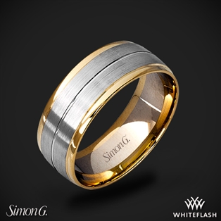 Simon G. LG103 Men's Wedding Ring