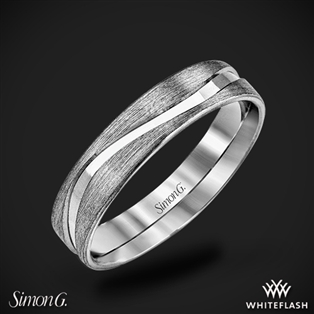 Simon G. LG122 Men's Wedding Ring