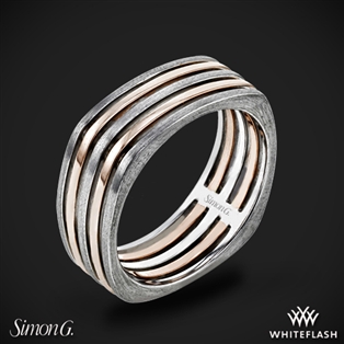 Simon G. LR2515 Men's Wedding Ring