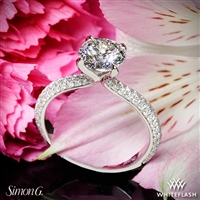 Simon G. Caviar Diamond Engagement Ring