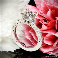 Tacori Classic Crescent Diamond Engagement Ring