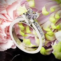 Channel-Set Diamond Engagement Ring | 1083