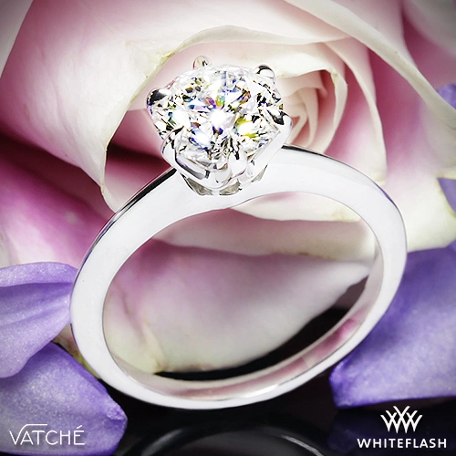 Vatche U-113 6-Prong Solitaire Engagement Ring