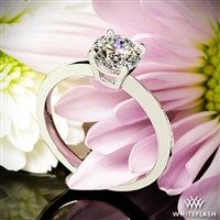 Etoile du Coeur Solitaire Engagement Ring