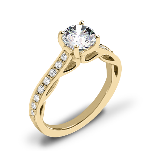 Ritani 1RZ2801 Diamond Engagement Ring