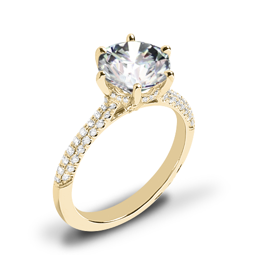 Tacori HT2676 RoyalT Diamond Engagement Ring