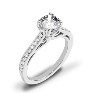 Ritani 1RZ2718 Diamond Engagement Ring