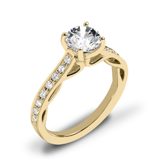 Ritani 1RZ2801 Diamond Engagement Ring