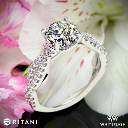Ritani 1RZ1319 Diamond Engagement Ring
