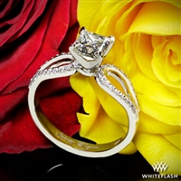 Infinity Diamond Engagement Ring