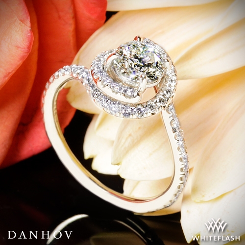 Danhov AE100 Abbraccio Diamond Engagement Ring