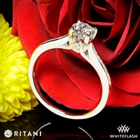 Ritani 1RZ2487 Channel-Set Diamond Engagement Ring
