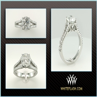 "Allegro in D" Diamond Engagement Ring