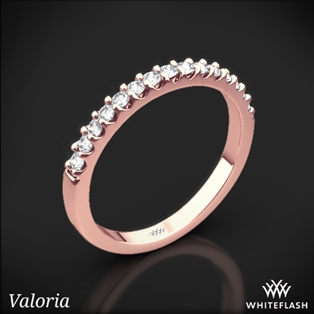 Valoria Petite Shared Prong Diamond Wedding Ring