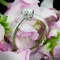 5th Avenue Pave Diamond Engagement Ring