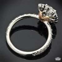 "Lotus Halo" Diamond Engagement Ring by Leon Mege