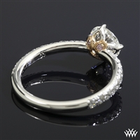 "Lotus" Diamond Engagement Ring by Leon Mege