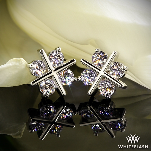 XO Diamond Earrings