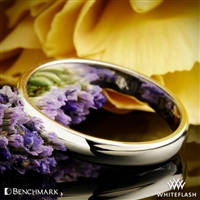 Benchmark Half Round Wedding Ring