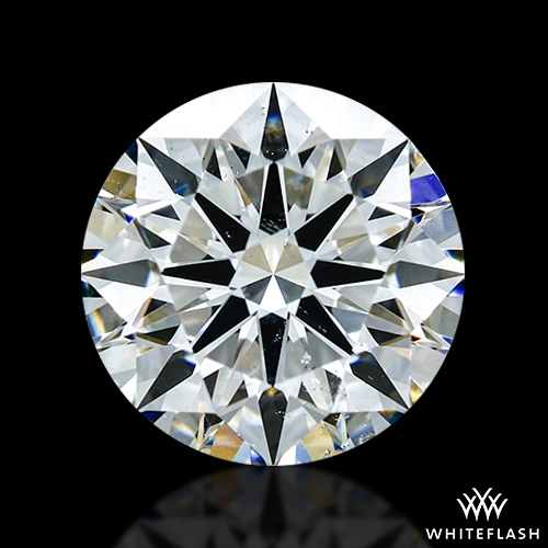 0.801 ct F SI1 A CUT ABOVE&reg; Hearts and Arrows Super Ideal Round Cut Loose Diamond