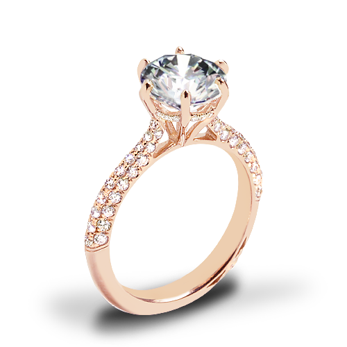 Tacori HT2676 RoyalT Diamond Engagement Ring
