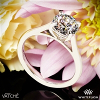 Vatche U-100 Traditional Round Solitaire Engagement Ring