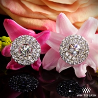 Brilliance Double Halo Diamond Earrings