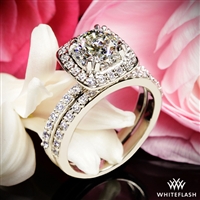 Guinevere Pave Diamond Engagement Ring