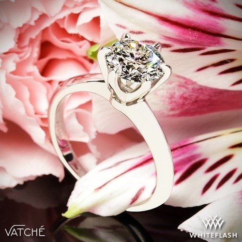 Vatche U-113 6-Prong Solitaire Engagement Ring