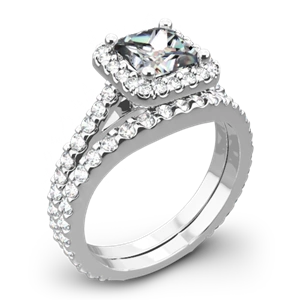 Valoria Amphora Diamond Wedding Set for Princess